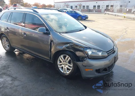 2013 Volkswagen Jetta Sportwagen 2.0L Tdi из США, поврежденный, VIN 3VWPL7AJ8DM664939